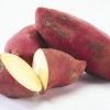 Batata doce de casca rosa